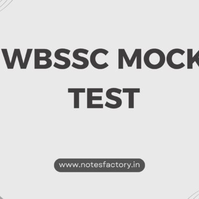 WBSSC English(11-12) Mock Test(2)