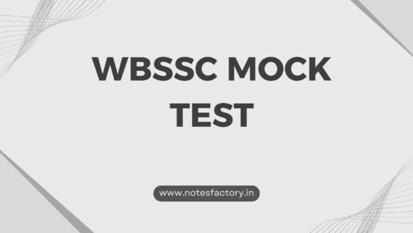 WBSSC English(11-12) Mock Test(2)